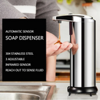 Distributeur automatique de savon liquide avec capteur infrarouge intelligent 250 ML