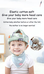 خوذة أمان 360° للأطفال (6-24 شهر) - متعدد الألوان - Casque de Sécurité Bébé 360° Anti-Choc (6-24 Mois) - Multicolore