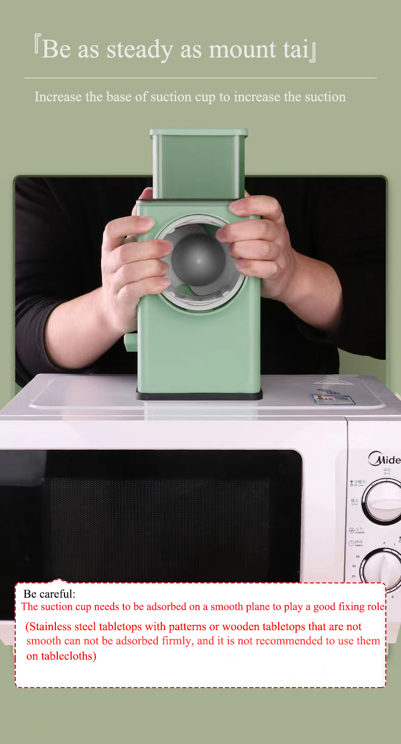 مفرمة خضروات يدوية متعددة الوظائف - Trancheuse à légumes multifonctionnelle manuelle