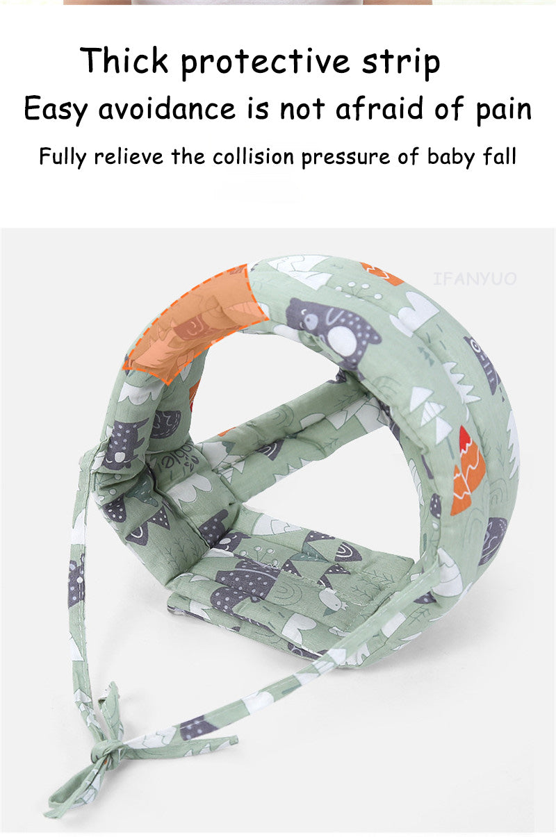 خوذة أمان 360° للأطفال (6-24 شهر) - متعدد الألوان - Casque de Sécurité Bébé 360° Anti-Choc (6-24 Mois) - Multicolore