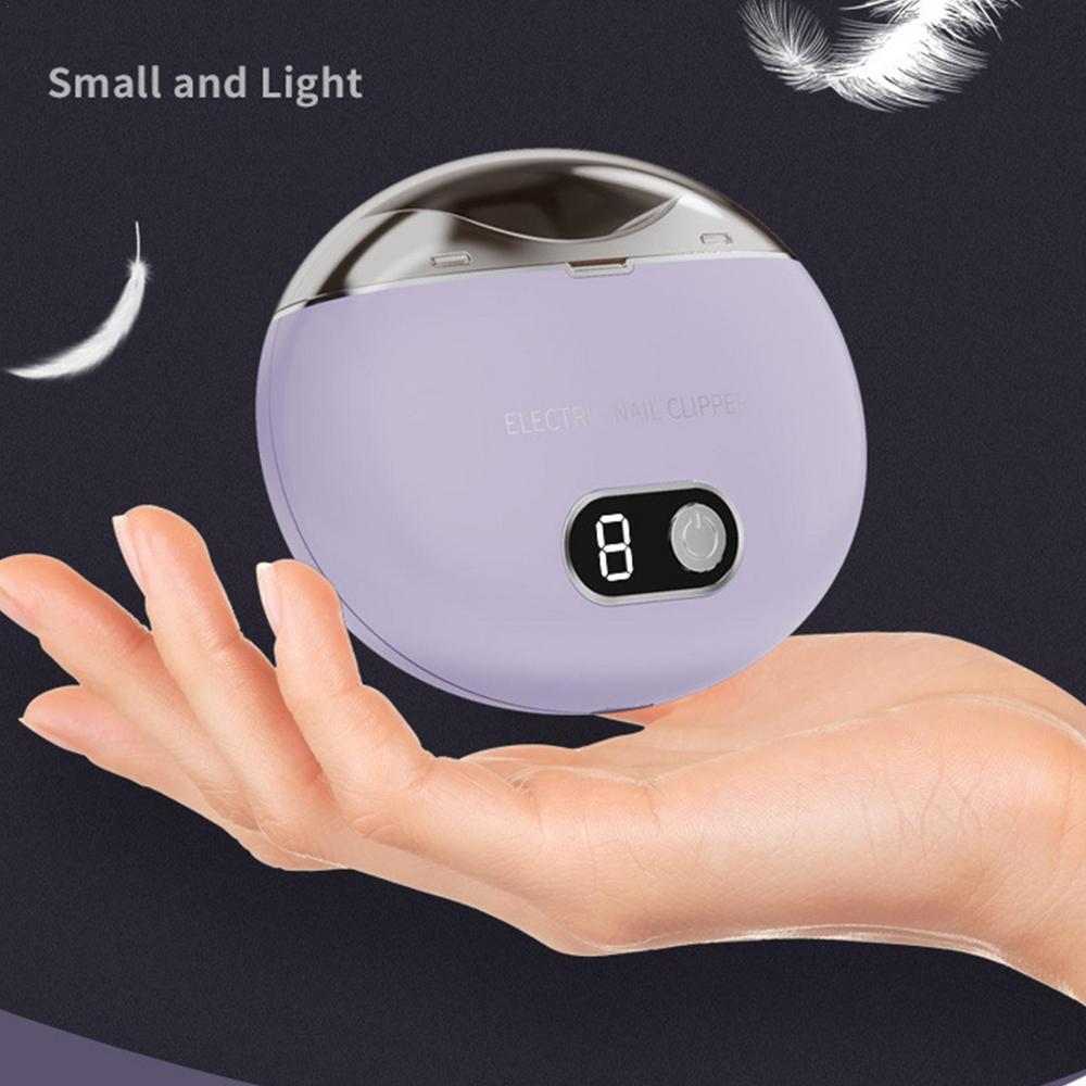 قصافة أظافر كهربائية أوتوماتيكية - مضادة للرذاذ، محمولة للجميع - Coupe-Ongles Électrique Automatique Anti-Éclaboussures Portable