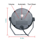 جهاز عرض ليزر RGB دوار 6 في 1 مع ستروب للمسرح والديسكو - Projecteur Laser RGB Rotatif 6-en-1 Effets Stroboscope DJ Scène