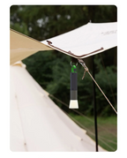 Lampe de poche LED zoomable 4 modes, Rechargeables 1800mAh