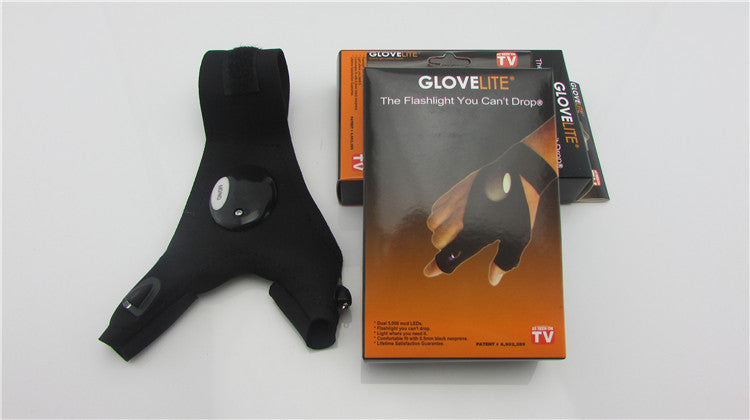 قفاز مصباح يدوي GloveLite مضيء للعمل الليلي والإصلاحات - Gant Lumineux GloveLite Lampe Torche pour Travail Précis