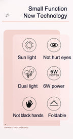 مجفف أظافر LED UV صغير قابل للطي 6W USB للمانيكير - Mini Lampe LED UV Pliable 6W USB pour Séchage Ongles Manucure