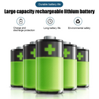 مصباح تخييم شمسي 1000W متعدد الوظائف Quickdz Shop - Projecteur Solaire Rechargeable 1000W Power Bank Quickdz Shop