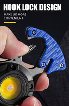 مصباح يدوي LED متعدد الوظائف مقاوم للماء قابل لإعادة الشحن | Quickdz Shop - Lampe de Poche LED Multifonctionnelle Étanche Rechargeable | Quickdz Shop