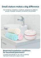 غسالة توربو صغيرة محمولة بالموجات فوق الصوتية USB - Quickdz Shop - Mini Machine à Laver Portable Ultrasons USB 2-en-1 - Quickdz Shop