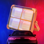 مصباح تخييم شمسي 1000W متعدد الوظائف Quickdz Shop - Projecteur Solaire Rechargeable 1000W Power Bank Quickdz Shop