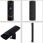 ماك-تيك فأرة طائرة ذكية لاسلكية 2.4G مع لوحة مفاتيح - Mac-Tech Télécommande Intelligente Sans Fil 2.4G avec Clavier et Souris Gyroscopique