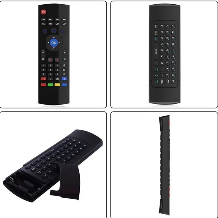 ماك-تيك فأرة طائرة ذكية لاسلكية 2.4G مع لوحة مفاتيح - Mac-Tech Télécommande Intelligente Sans Fil 2.4G avec Clavier et Souris Gyroscopique