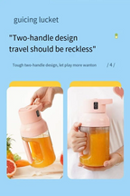 عصارة عصير طازج محمولة كهربائية 1500 مل قابلة للشحن - Extracteur de Jus Frais Portable Électrique 1500ml Rechargeable