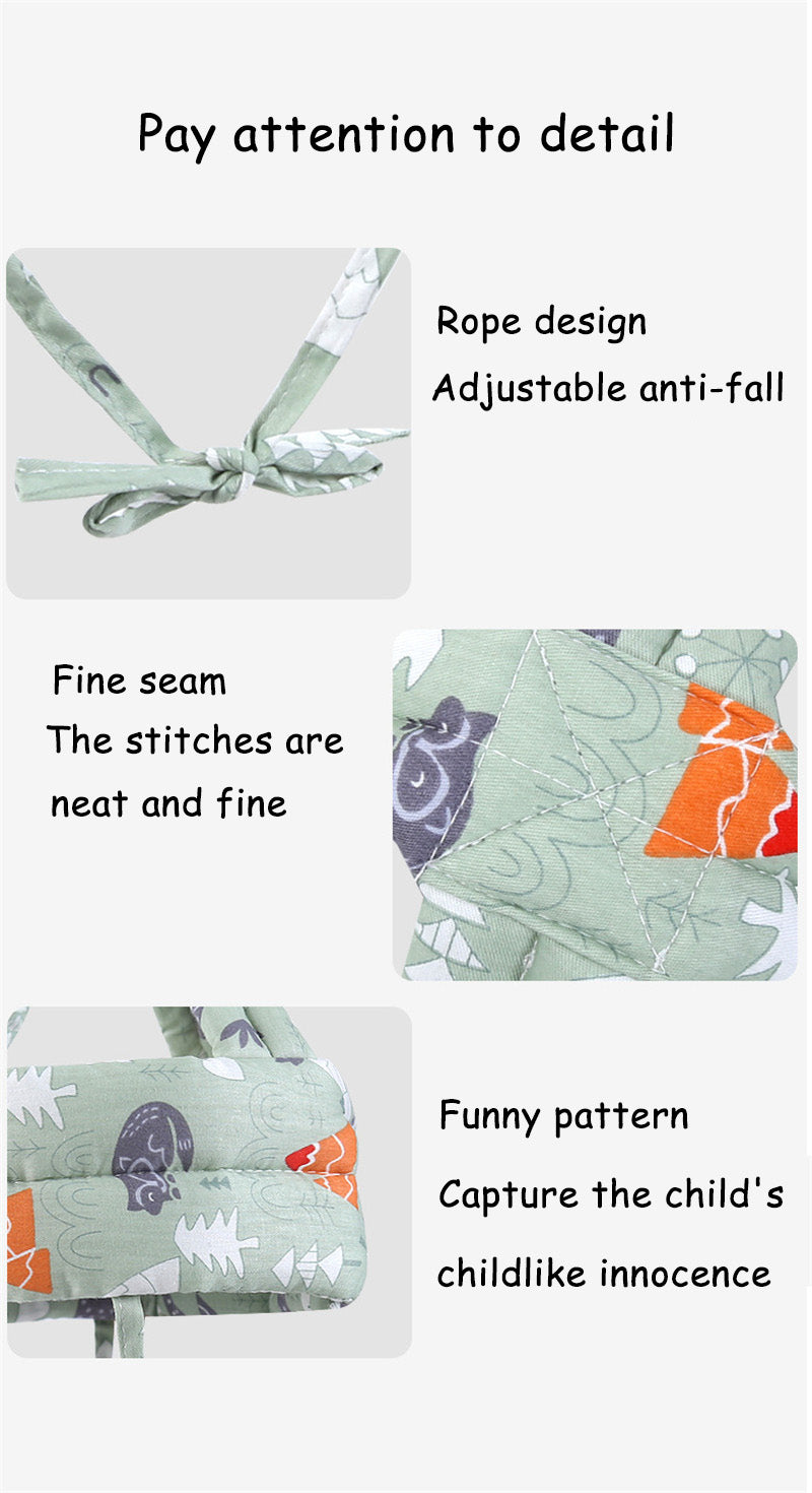 خوذة أمان 360° للأطفال (6-24 شهر) - متعدد الألوان - Casque de Sécurité Bébé 360° Anti-Choc (6-24 Mois) - Multicolore