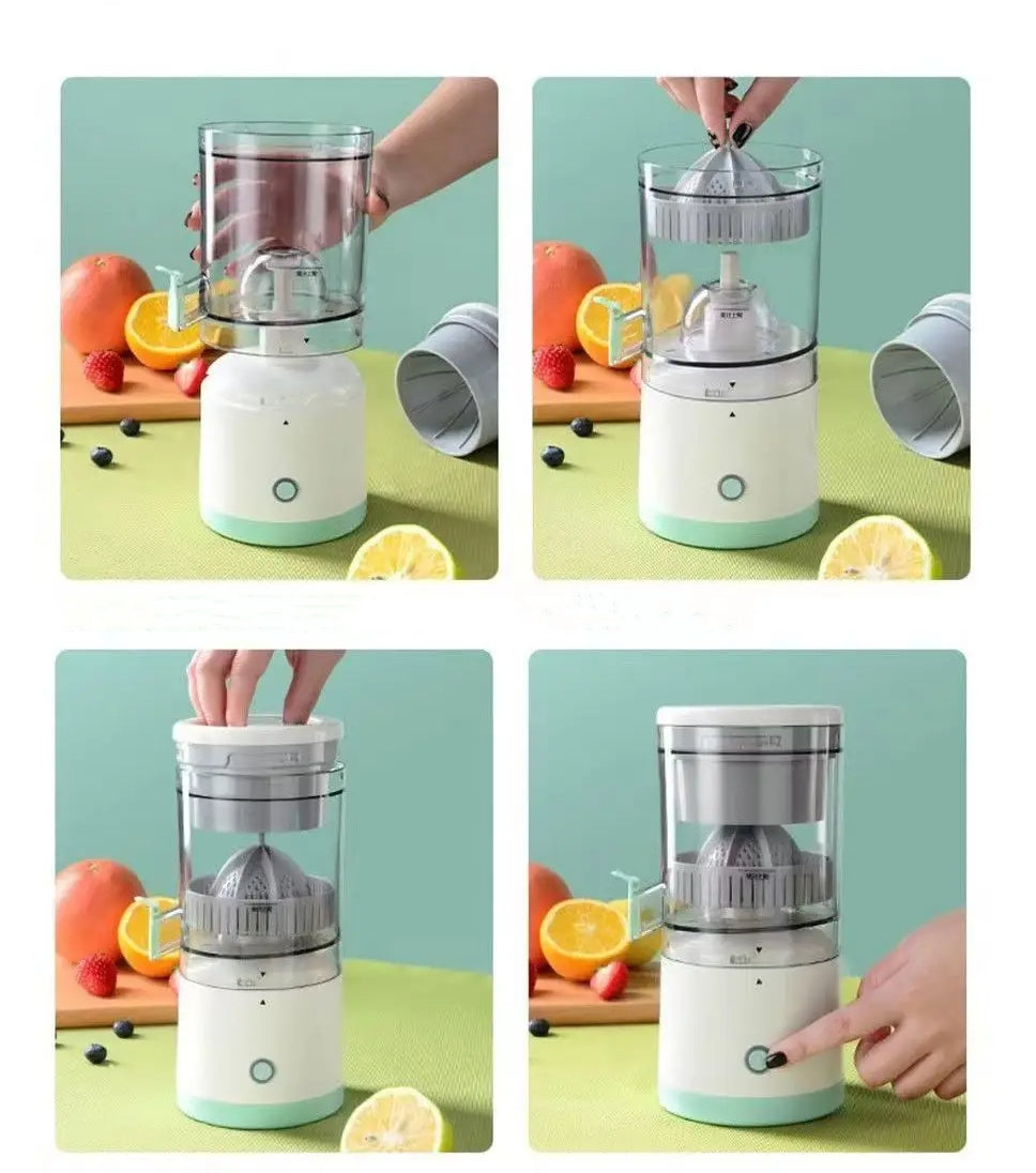 عصارة فواكه لاسلكية محمولة Quickdz Shop 45W - Presse-agrumes Portable Sans Fil Rechargeable Quickdz Shop 45W