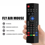 ماك-تيك فأرة طائرة ذكية لاسلكية 2.4G مع لوحة مفاتيح - Mac-Tech Télécommande Intelligente Sans Fil 2.4G avec Clavier et Souris Gyroscopique