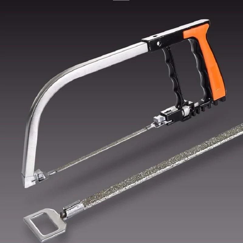 Scie à Arc Scie Manuelle Réglable Professionnelle Pvc Bois Fer 3 Fonctions De Réglage