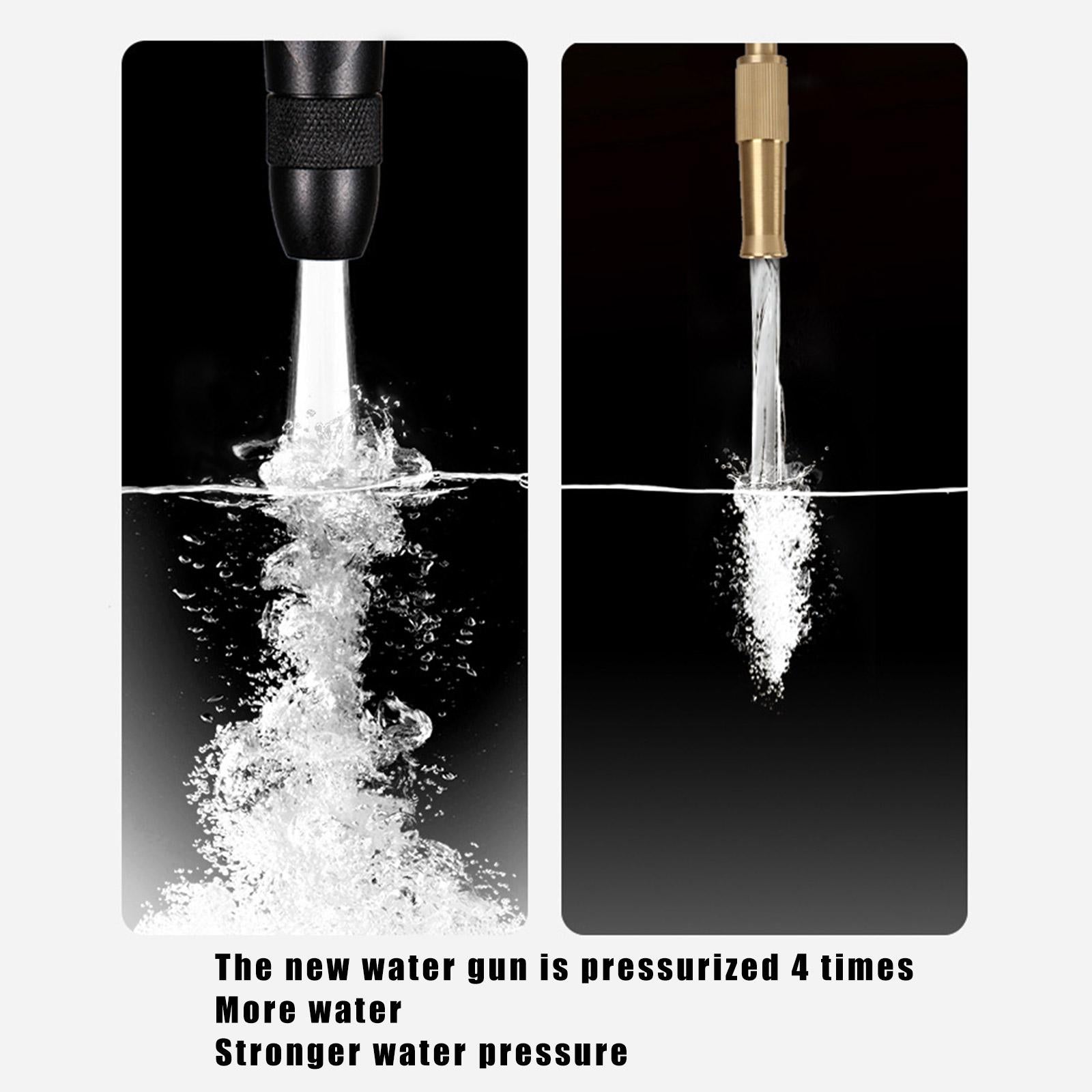 رشاش ماء عالي الضغط 3 أنماط | تنظيف سيارة حديقة منزل - Pistolet à Eau Haute Pression Portable 3 Modes | Nettoyage Voiture Jardin