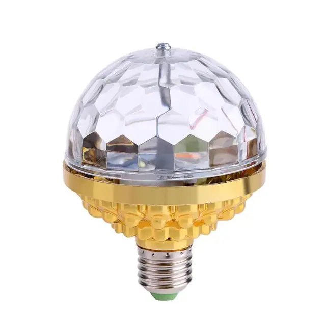 لمبة حفلات LED دوارة متعددة الألوان ديسكو - Lampe de Fête LED Rotative Multicolore Disco