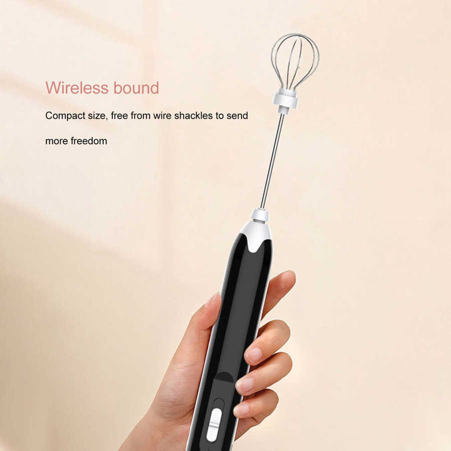 خلاط كهربائي USB قابل للشحن 3 سرعات - Mélangeur Électrique USB Rechargeable 3 Vitesses