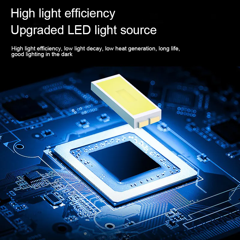 مصباح تخييم شمسي 1000W متعدد الوظائف Quickdz Shop - Projecteur Solaire Rechargeable 1000W Power Bank Quickdz Shop