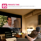 بروجيكتور منزلي Borrego YG300 1080P Full HD محمول - Projecteur Home Cinéma Borrego YG300 Full HD 1080P Portable