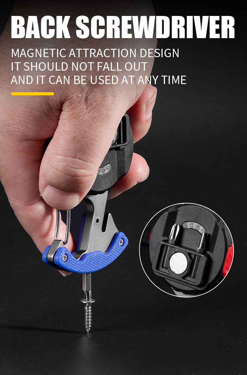 مصباح يدوي LED متعدد الوظائف مقاوم للماء قابل لإعادة الشحن | Quickdz Shop - Lampe de Poche LED Multifonctionnelle Étanche Rechargeable | Quickdz Shop