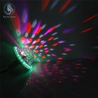 كرة ديسكو كريستال UFO موسيقى بلوتوث LED RGB E27 - Boule Magique Cristal UFO Musique Bluetooth LED RGB E27