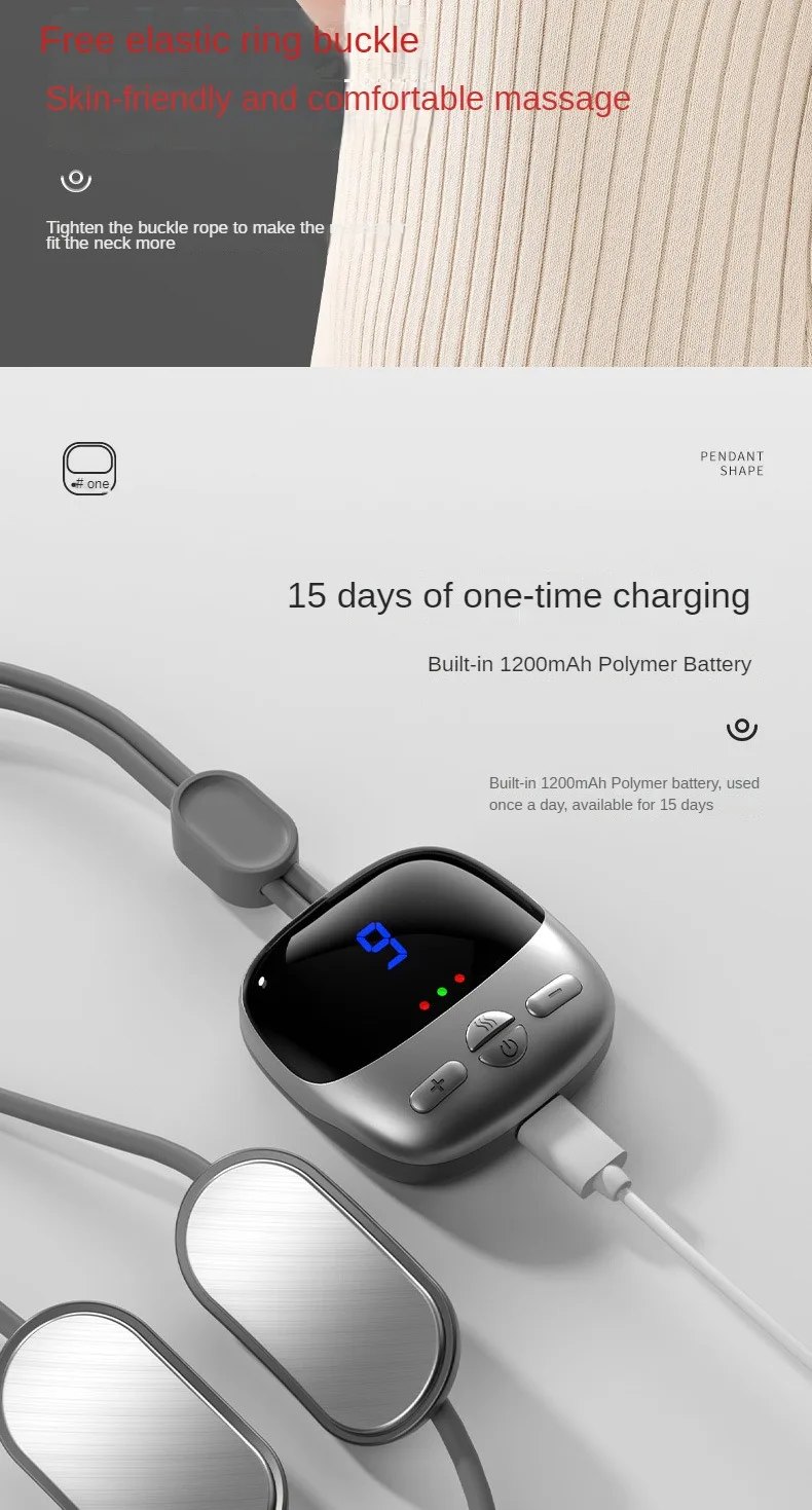 جهاز تدليك الرقبة الذكي المعلق - Masseur de Cou Suspendu Intelligent