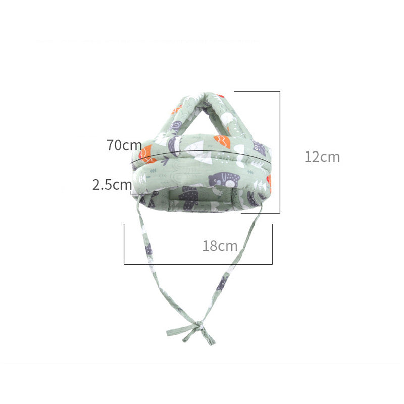 خوذة أمان 360° للأطفال (6-24 شهر) - متعدد الألوان - Casque de Sécurité Bébé 360° Anti-Choc (6-24 Mois) - Multicolore