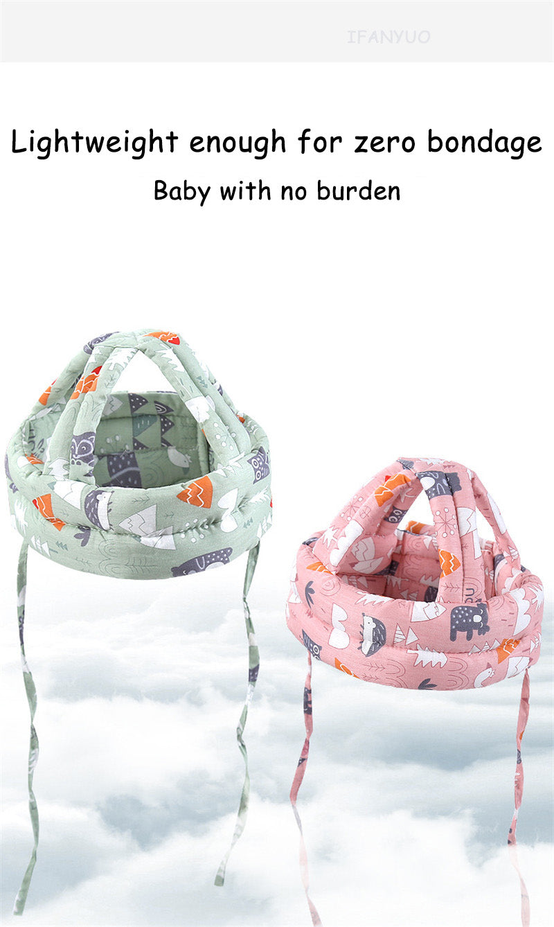 خوذة أمان 360° للأطفال (6-24 شهر) - متعدد الألوان - Casque de Sécurité Bébé 360° Anti-Choc (6-24 Mois) - Multicolore