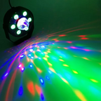 جهاز عرض ليزر RGB دوار 6 في 1 مع ستروب للمسرح والديسكو - Projecteur Laser RGB Rotatif 6-en-1 Effets Stroboscope DJ Scène