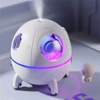 مرطب هواء كهربائي بتصميم مركبة فضائية مع إضاءة LED - Humidificateur d'air électrique Spacecraft avec lumière LED