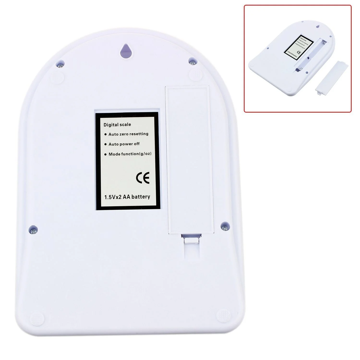 ميزان مطبخ إلكتروني SF-400 عالي الدقة 10 كغ/1 غرام - Balance de cuisine électronique SF-400 haute précision 10kg/1g