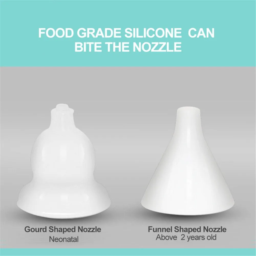 شفاطة الأنف الكهربائية للطفل 2 أحجام - Mouche Nez Aspirateur Nasal Électrique Bébé 2 Embouts