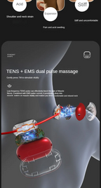 جهاز تدليك الرقبة الذكي المعلق - Masseur de Cou Suspendu Intelligent