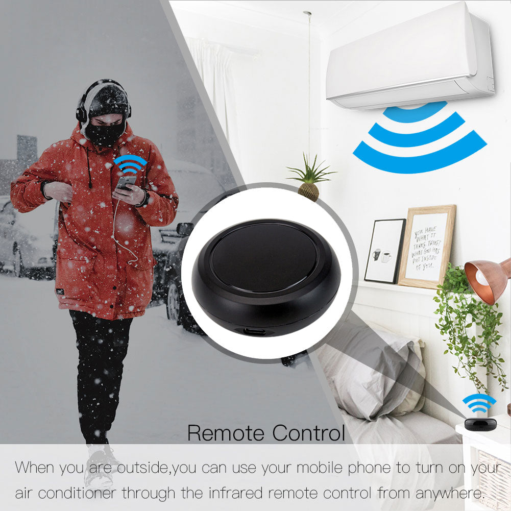 جهاز تحكم ذكي عالمي WiFi-IR (2.4GHz) متوافق مع Alexa و Google Home - Tuya Smart Life - Télécommande Universelle Intelligente WiFi-IR (2.4GHz) Hub Compatible Alexa Google Home - Tuya Smart Life