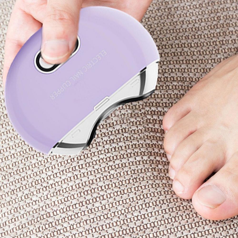 قصافة أظافر كهربائية أوتوماتيكية - مضادة للرذاذ، محمولة للجميع - Coupe-Ongles Électrique Automatique Anti-Éclaboussures Portable