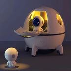 مرطب هواء كهربائي بتصميم مركبة فضائية مع إضاءة LED - Humidificateur d'air électrique Spacecraft avec lumière LED