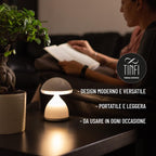 Lampe de chevet LED à capteur tactile Champignon à intensité variable RGB