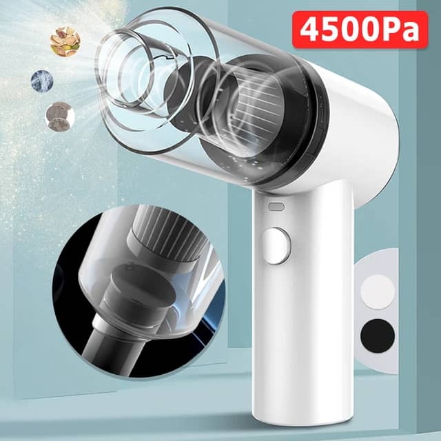 مكنسة كهربائية لاسلكية 2 في 1 للسيارة والمنزل 12V 120W - Aspirateur sans fil 2-en-1 Voiture & Maison 12V 120W