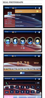 شاشة مرآة سيارة 7 بوصة LCD بلوتوث MP5 كاميرا خلفية - Rétroviseur Voiture Écran LCD 7 Pouces Bluetooth MP5 Caméra Recul