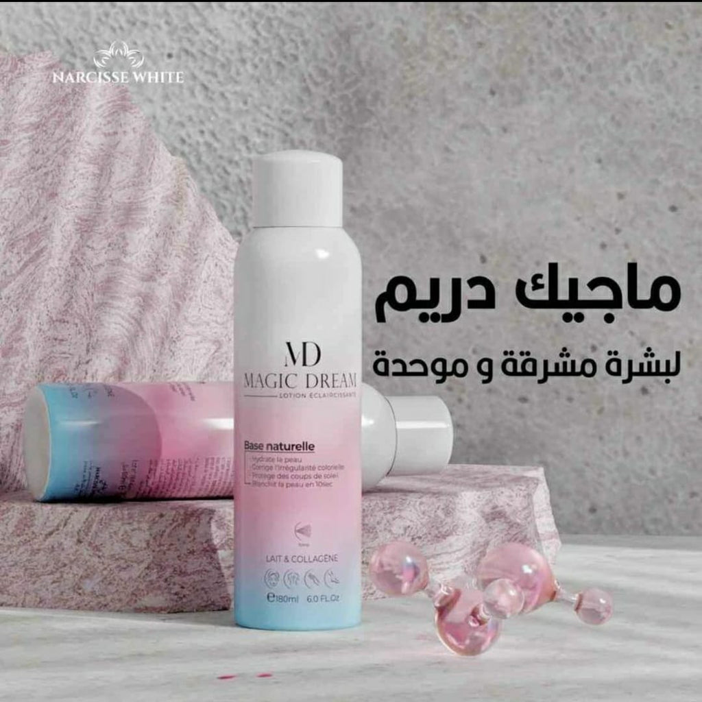 MAGIC DREAM سبراي واقي شمس مبيض 180مل - MAGIC DREAM – Spray Solaire Éclaircissant 180ml
