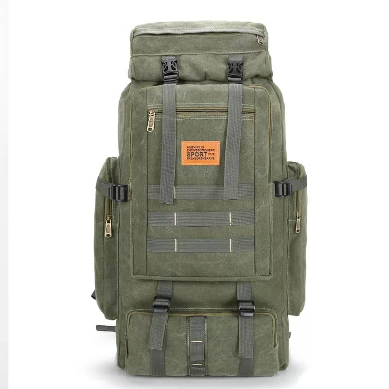 حقيبة ظهر عسكرية تكتيكية 80 لتر مقاومة للماء للتخييم والمشي - Sac à dos Randonnée Tactique Militaire 80L Imperméable - Quickdz Shop