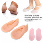 جوارب جل سيليكون مرطبة لحماية القدمين - Chaussettes Gel Hydratantes en Silicone pour Protection des Pieds