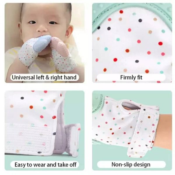 حلقة تسنين سيليكون للرضع، خالية من BPA، ناعمة، آمنة - Anneau de Dentition Bébé Silicone Sans BPA, Doux et Sûr