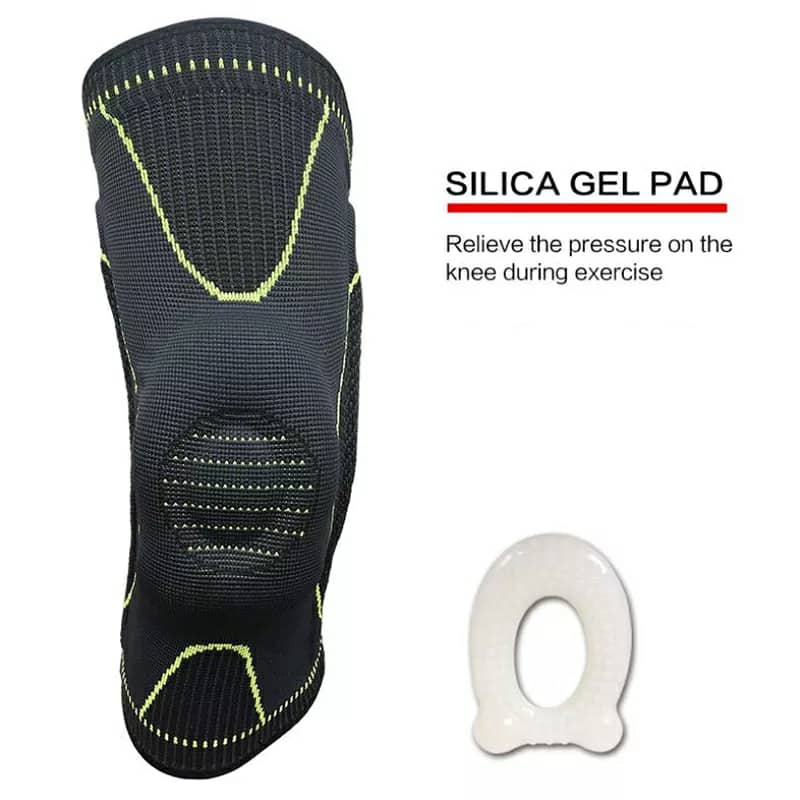 دعامة ركبة SIBOTE قابلة للتنفس مع وسادات جل للرضفة - Genouillère SIBOTE Respirante avec Coussinets Gel pour Rotule