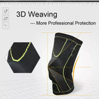 دعامة ركبة SIBOTE قابلة للتنفس مع وسادات جل للرضفة - Genouillère SIBOTE Respirante avec Coussinets Gel pour Rotule