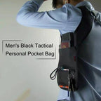 حقيبة كتف تحت الذراع ضد السرقة متعددة الجيوب بتصميم أنيق للسفر اليومي - Sacoche Sous-Bras Anti-Vol Multi-Poche Design Élégant pour Voyage Quotidien