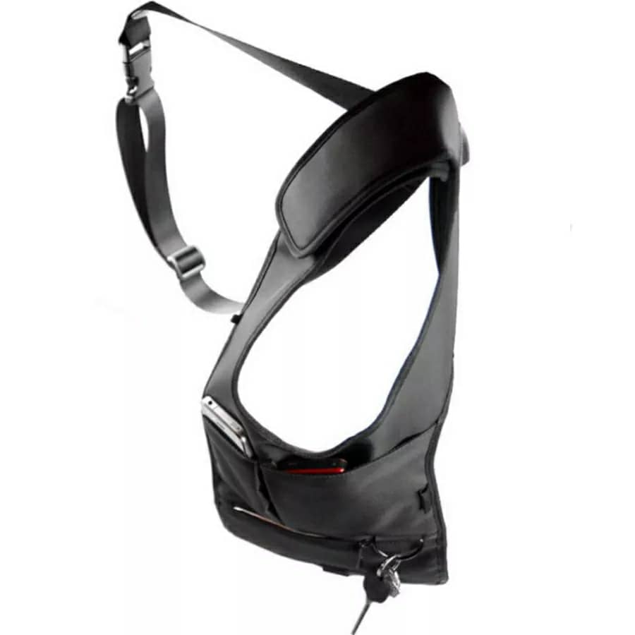 حقيبة كتف تحت الذراع ضد السرقة متعددة الجيوب بتصميم أنيق للسفر اليومي - Sacoche Sous-Bras Anti-Vol Multi-Poche Design Élégant pour Voyage Quotidien