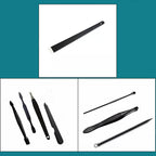 طقم قص أظافر احترافي 12 قطعة من الفولاذ المقاوم للصدأ - Ensemble Coupe-Ongles Professionnel 12 Pcs en Acier Inoxydable